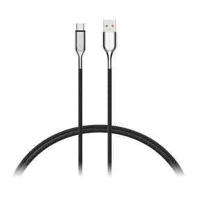 Cygnett Armoured 2.0 USB-C To USB-A (3A/60W ) Cable 2M - Black