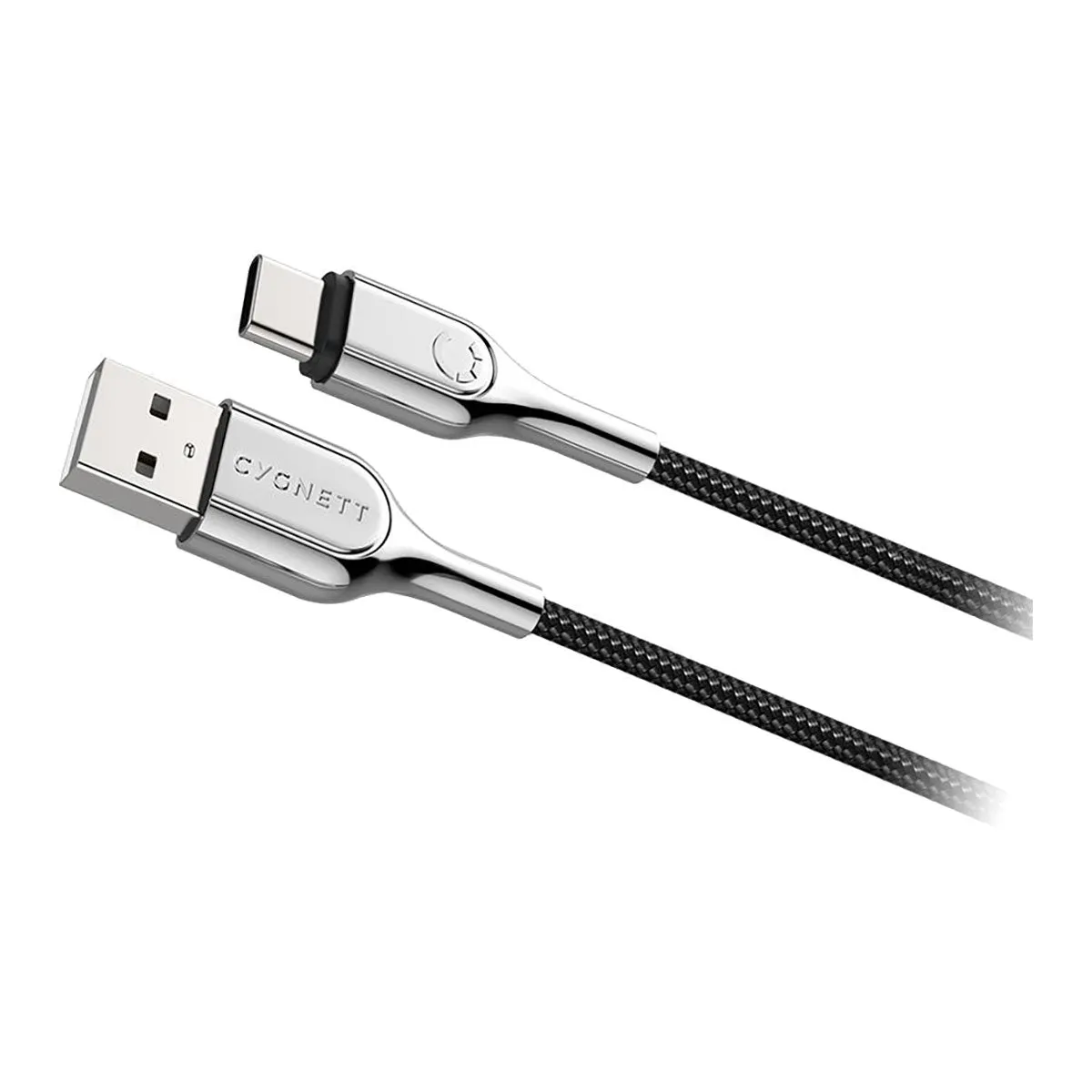 Cygnett Armoured 2.0 USB-C To USB-A (3A/60W ) Cable 2M - Black