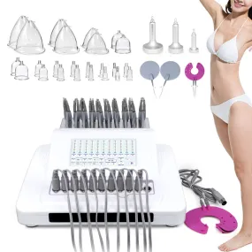 Digital Frequency Conversion Microcurrent Muscle Stimulation Breast Body Massage Machine