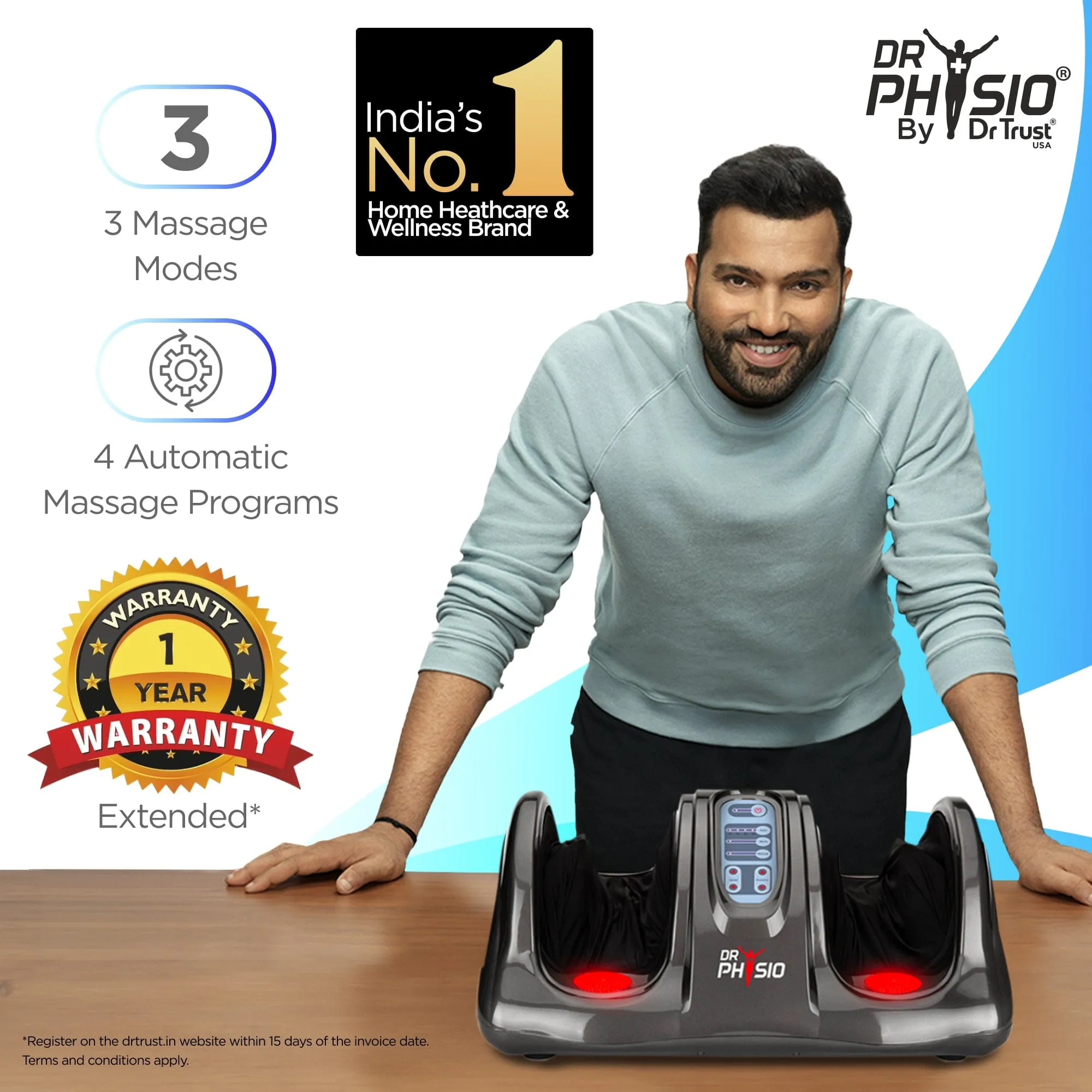 Dr Physio USA Foot and Calf Massager 1024