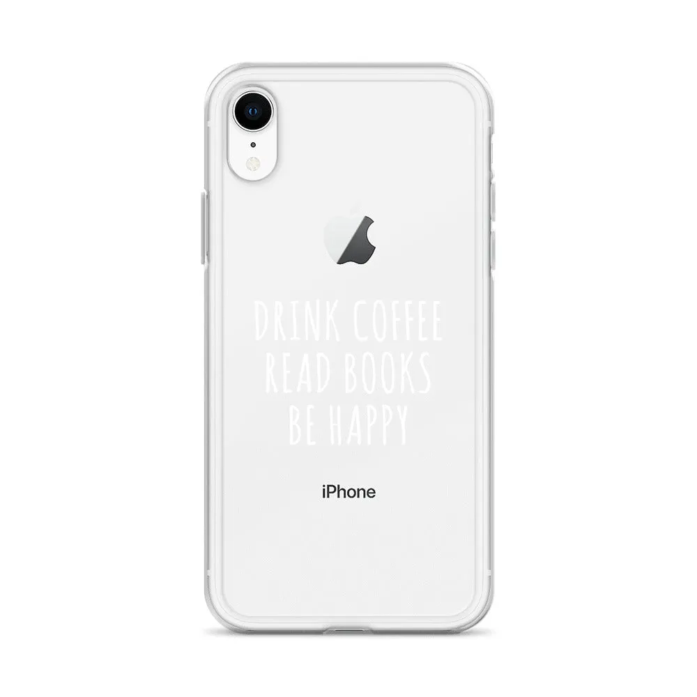 Drink Read Happy iPhone Case