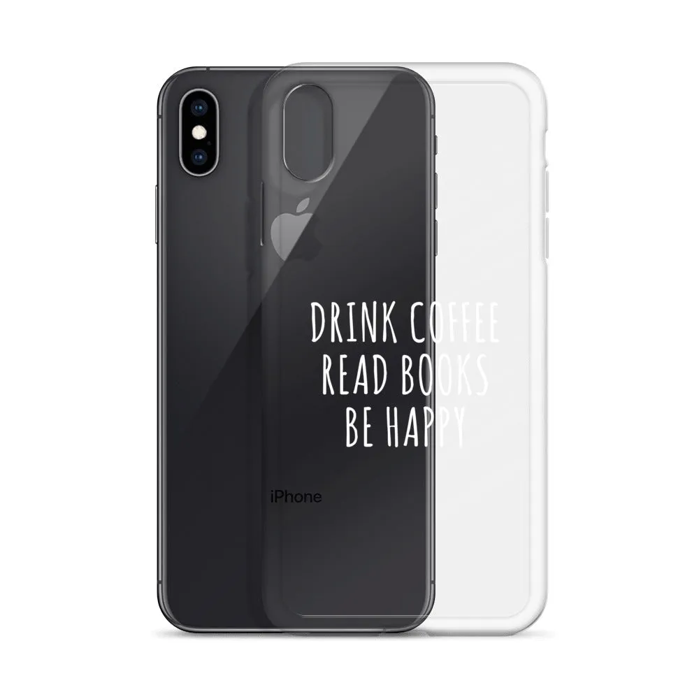 Drink Read Happy iPhone Case