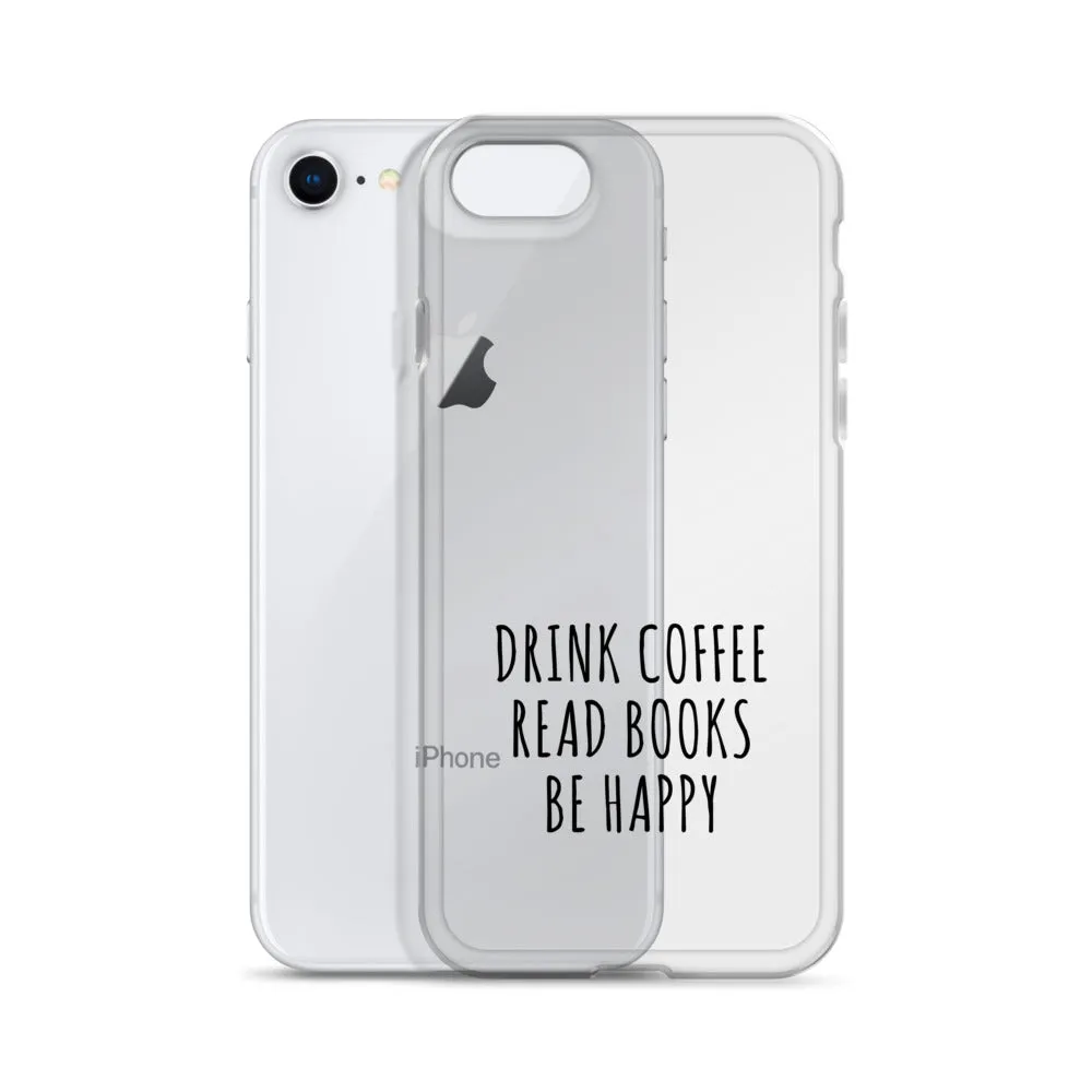 Drink Read Happy iPhone Case
