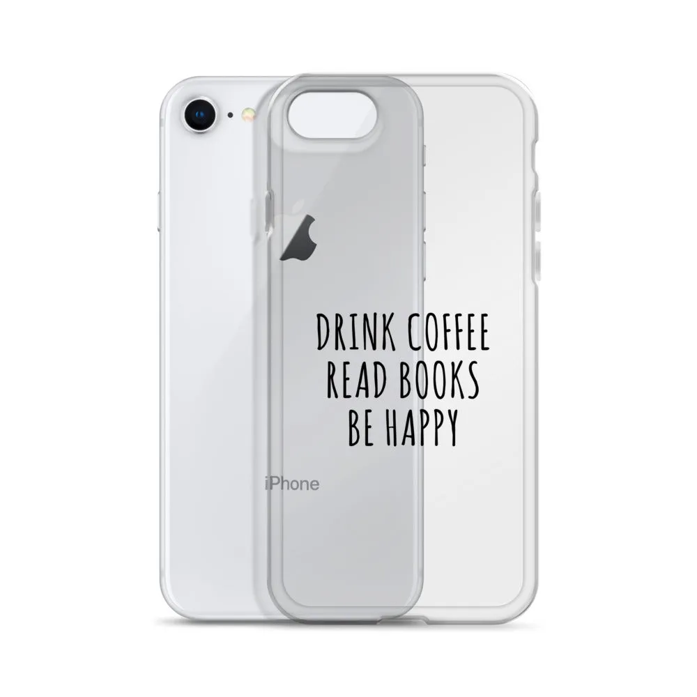 Drink Read Happy iPhone Case
