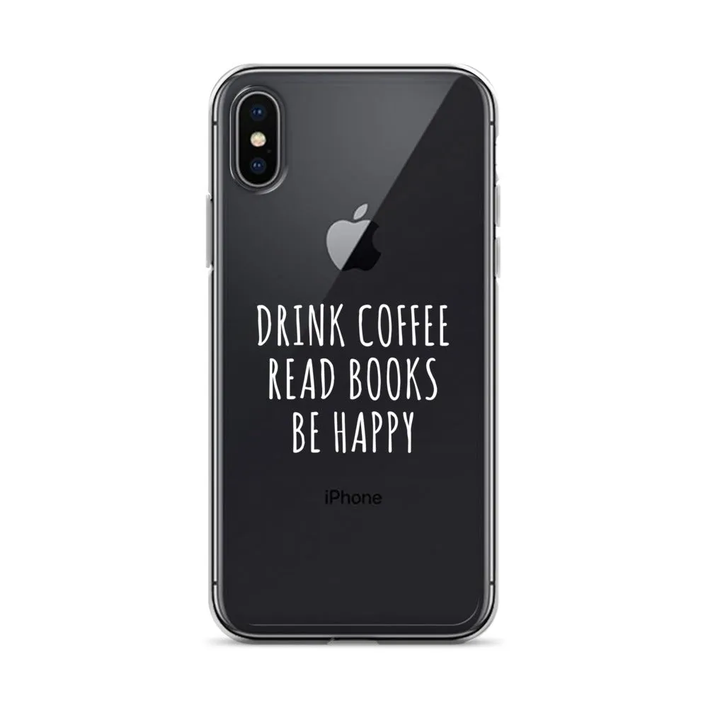 Drink Read Happy iPhone Case