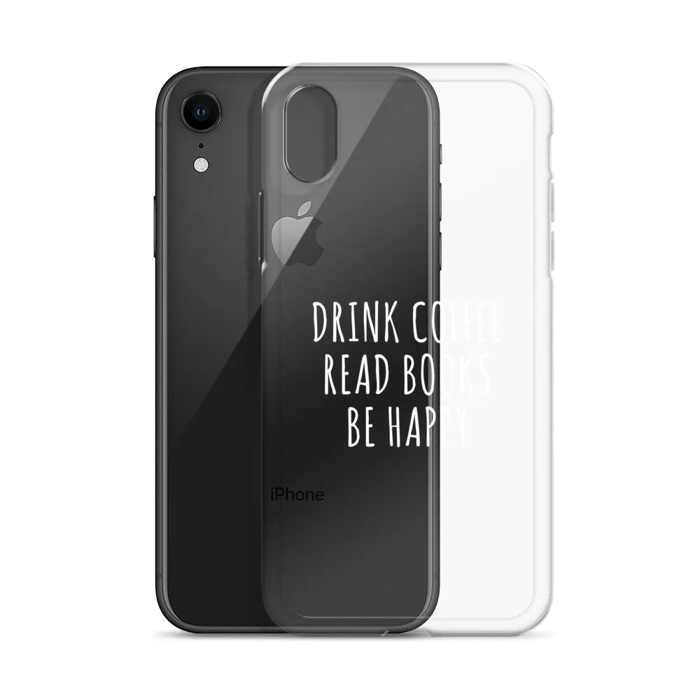 Drink Read Happy iPhone Case