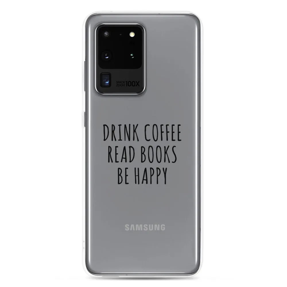 Drink Read Happy Samsung Case
