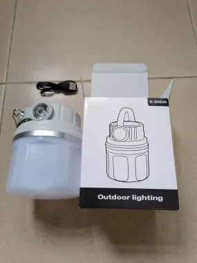 E-SHIDAI Portable Battery Outdoor Lamp, USB Charging