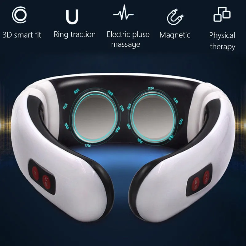 Electric Smart-Neck Massager with Pulse Back