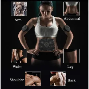 EMS ABS Stimulator: Sculpt Your Core, Slim Your Waist, and Tone Muscles Anywhere!