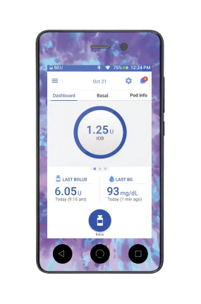 Endless Summer Tie-Dye Omnipod DASH™