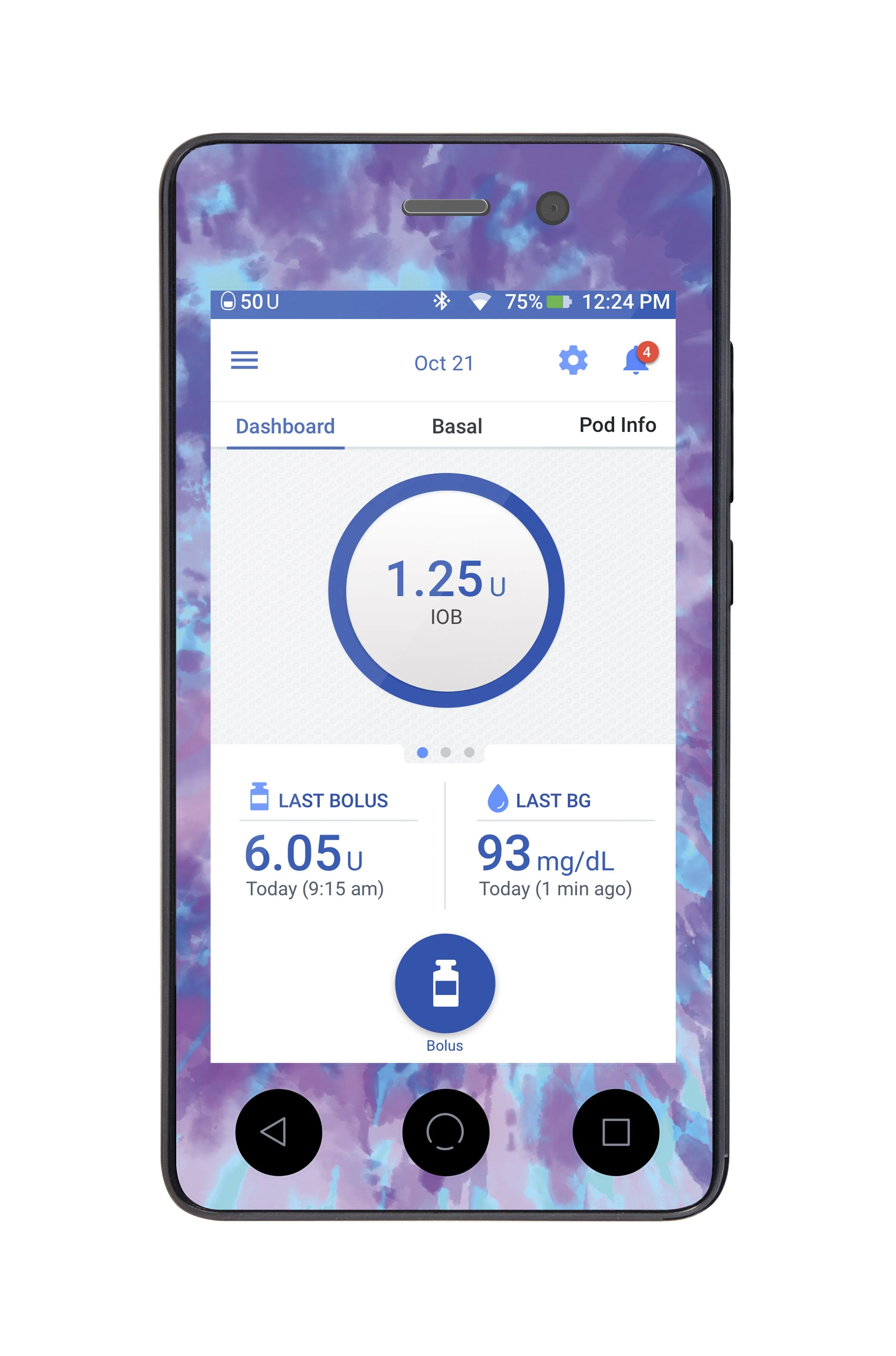 Endless Summer Tie-Dye Omnipod DASH™