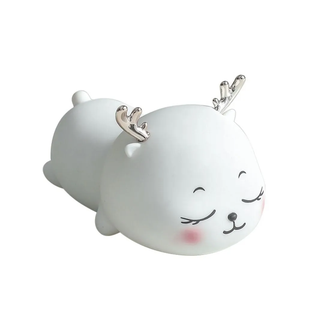 Fawn Color-Changing Night Light | Cute Soft Silicone Baby Deer Lamp