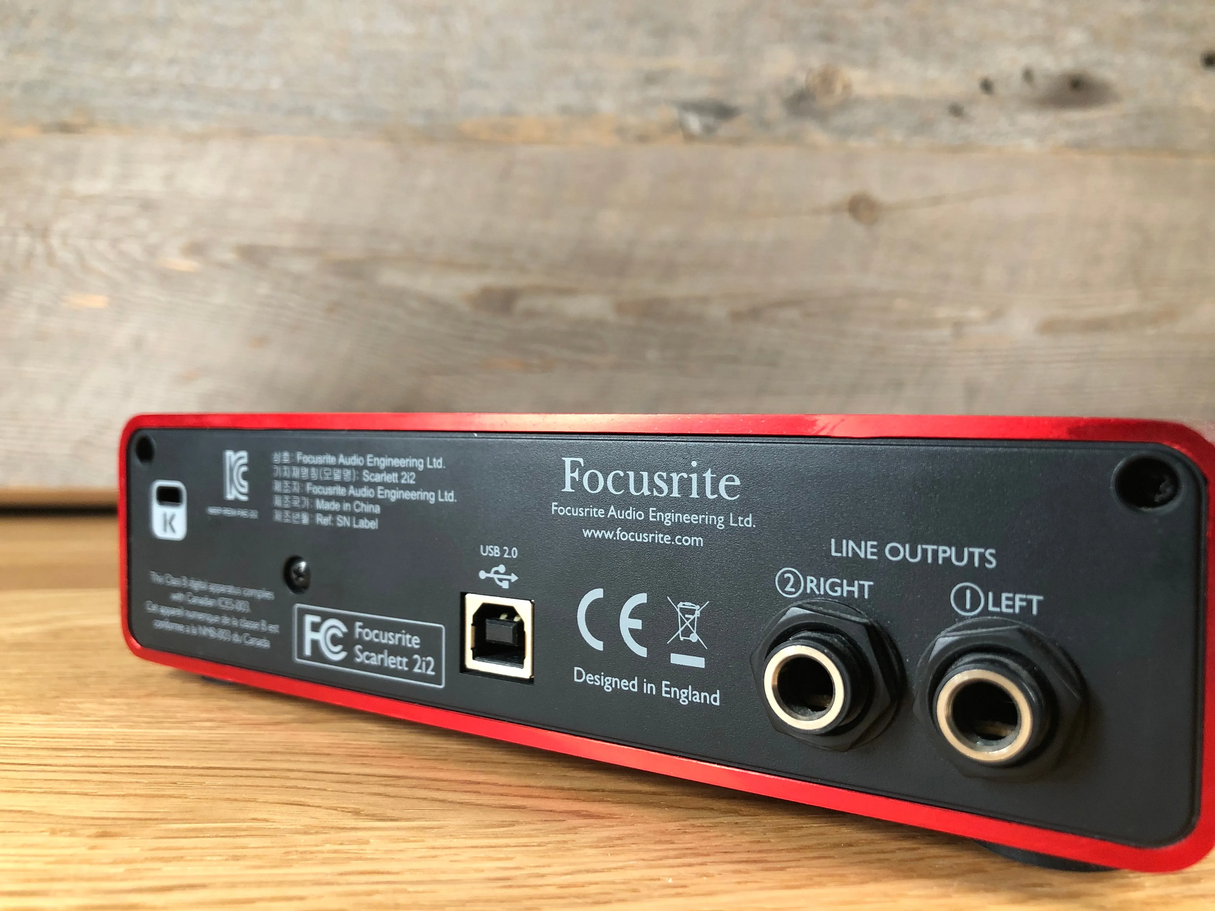 Focusrite 2i2 Audio Interface
