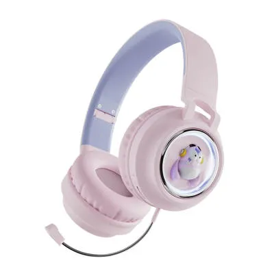 Free BOBO Q1 Cute Kids Bluetooth LED Headphones
