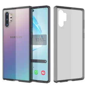 Galaxy Note 10  Plus Punkcase Lucid-2.0 Series Slim Fit Armor Crystal Black Case Cover