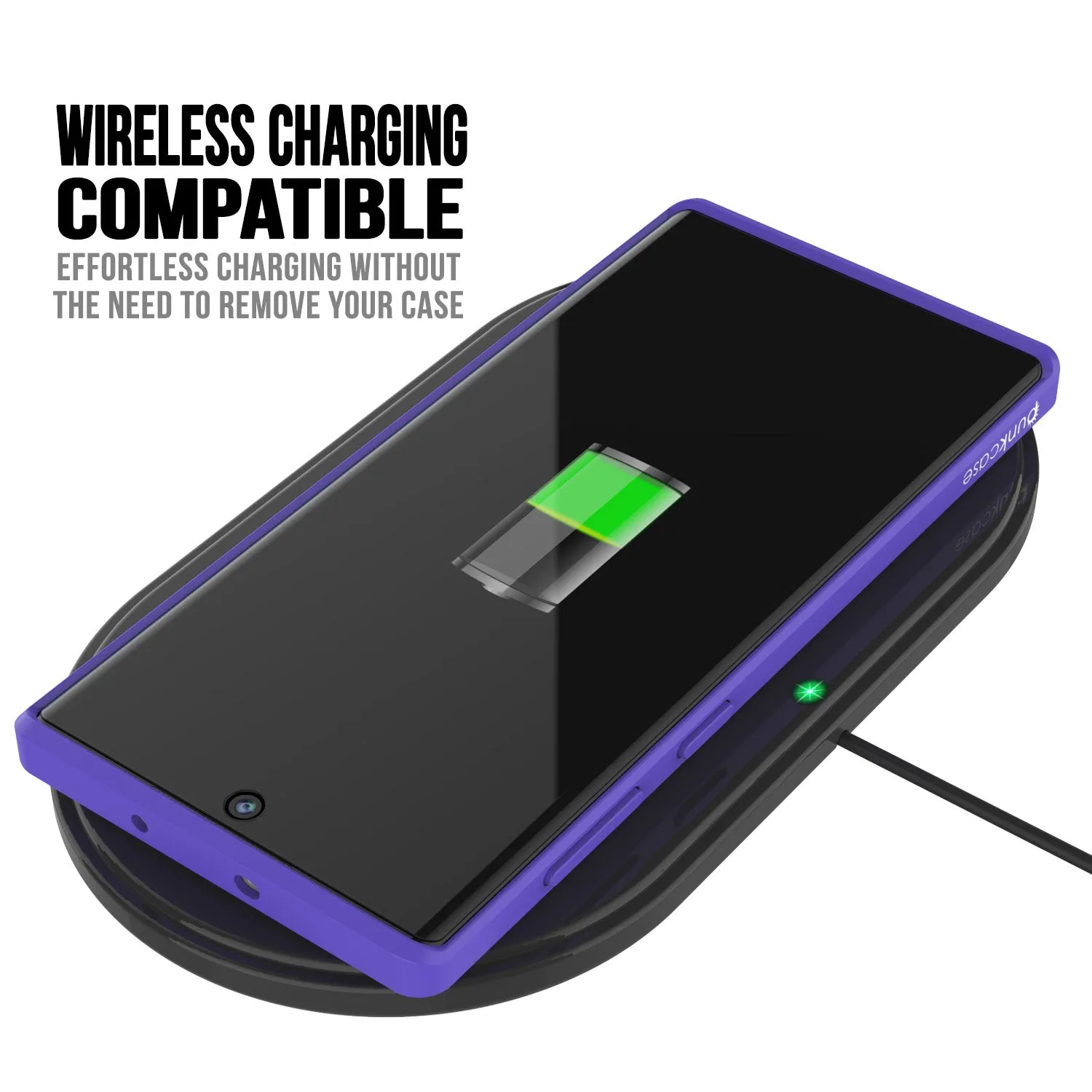 Galaxy Note 10  Plus Punkcase Lucid-2.0 Series Slim Fit Armor Purple Case Cover