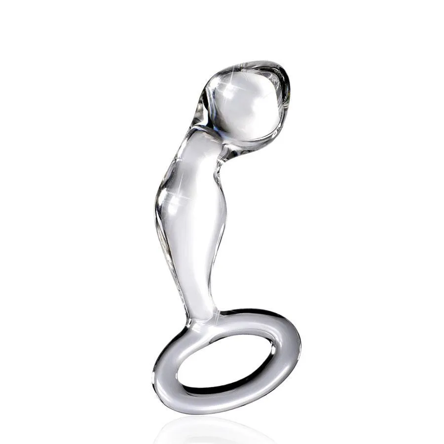 Glass Prostate Massager Icicles No. 46 Anal Stimulator for Men