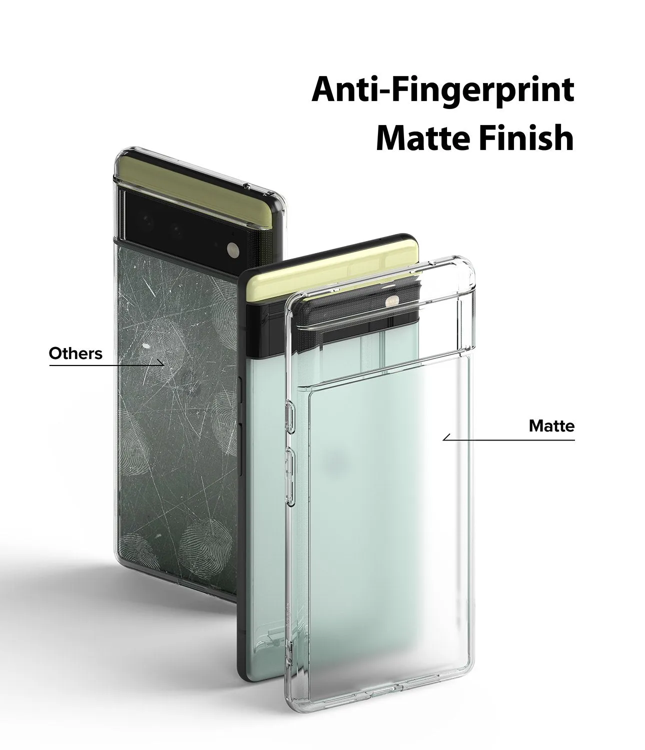 Google Pixel 6 Case Cover| Fusion Magnetic Series| Clear