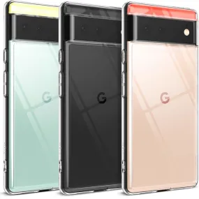 Google Pixel 6 Case Cover| Fusion Series| Clear