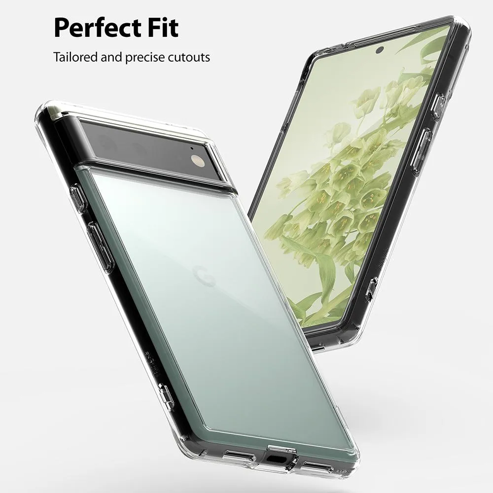 Google Pixel 6 Case Cover| Fusion Series| Clear
