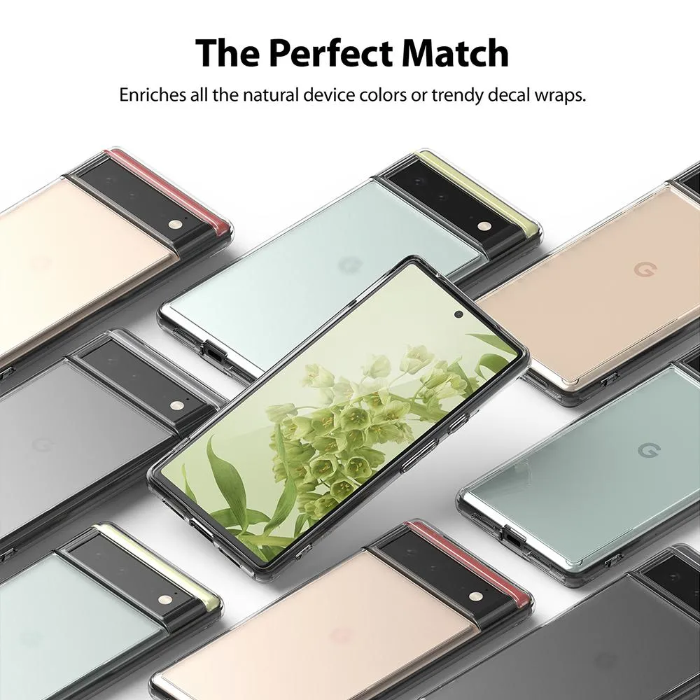 Google Pixel 6 Case Cover| Fusion Series| Clear