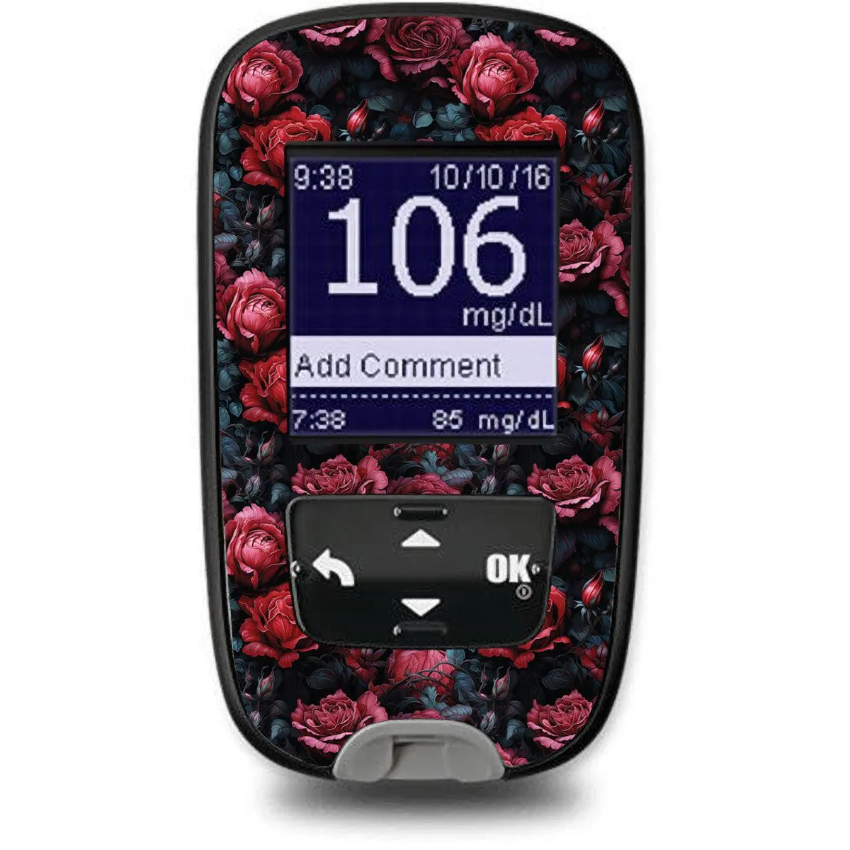 Gothic Roses for the Accu-Chek Guide Glucometer