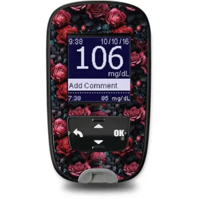 Gothic Roses for the Accu-Chek Guide Glucometer