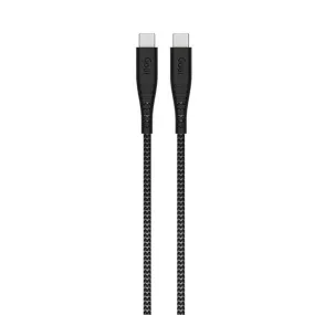 Goui Super Strong Flex Type C to Type C 100W Cable 1.5M Black Grey-BI4D