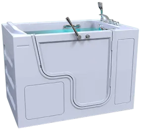 Grandeur Walk-in Bathtub with Outward-Swinging Door