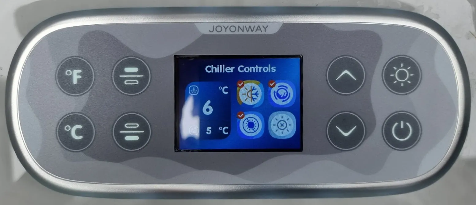 Great Lakes Chill Therapy Spa - Fill, plug in, and experience it Grey Finish