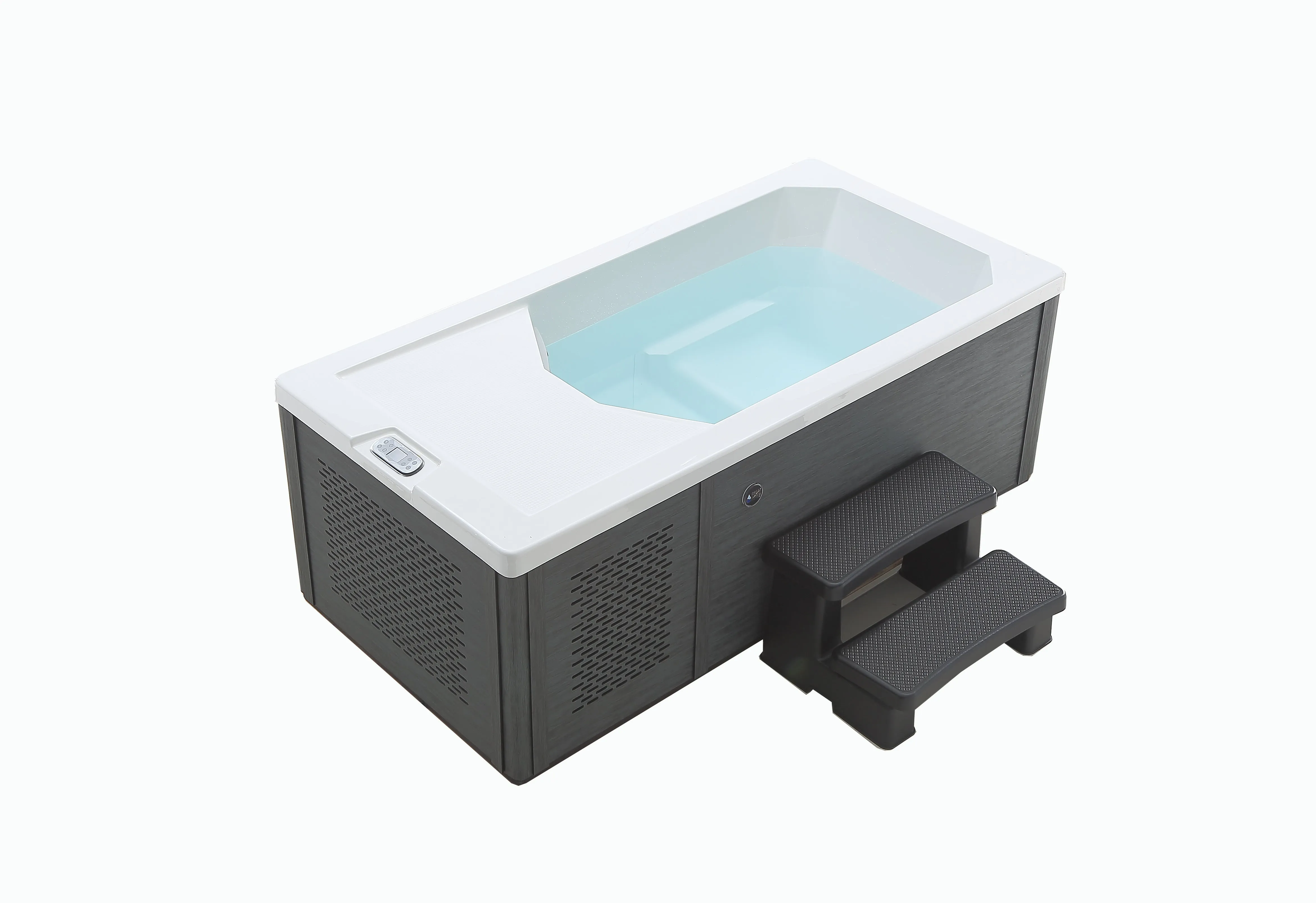 Great Lakes Chill Therapy Spa - Fill, plug in, and experience it Grey Finish