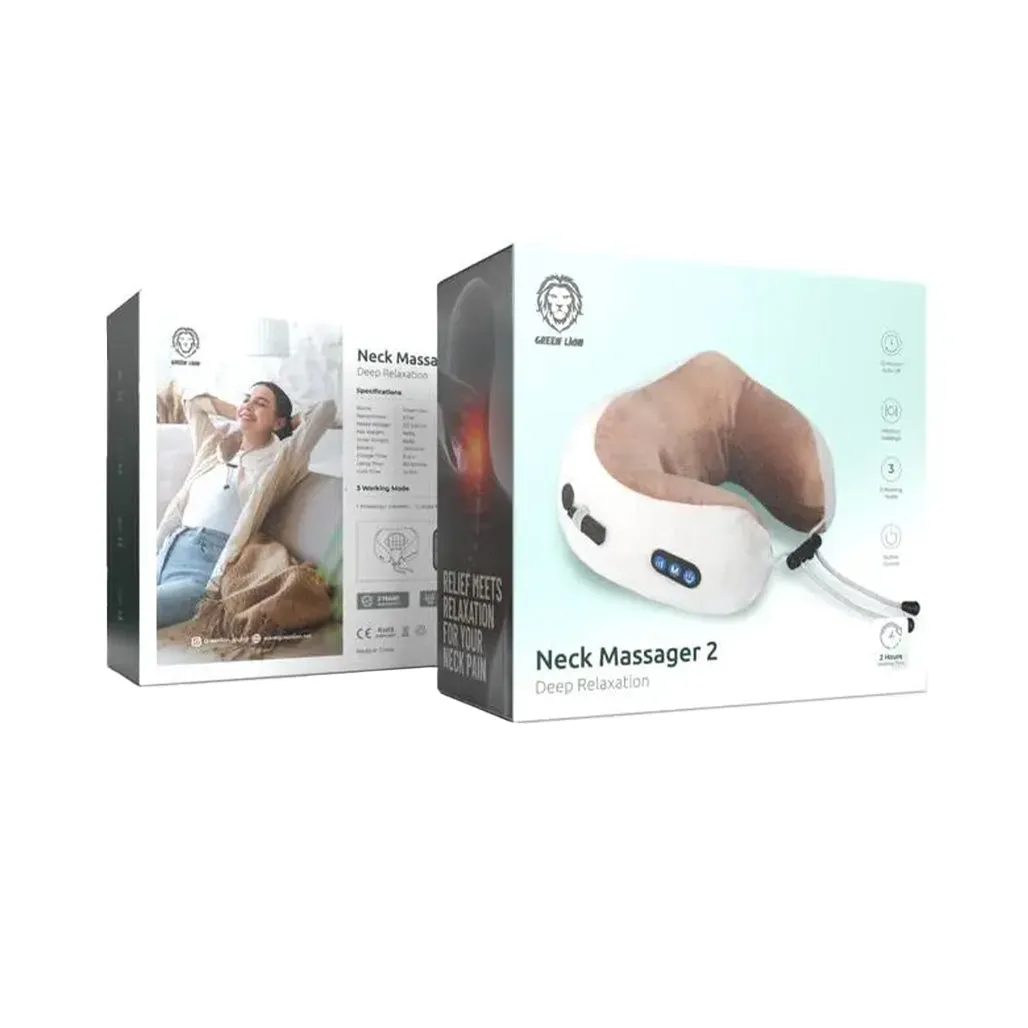 Green Lion Neck Massager 2 - GNNKMSSG2GY