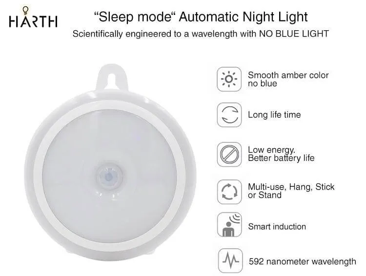 Harth Home - Battery Powered Motion Night Light