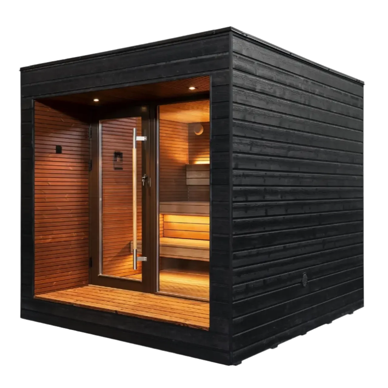 HealthHQ Aurora Outdoor Traditional Cabin Sauna