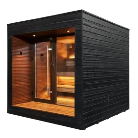 HealthHQ Aurora Outdoor Traditional Cabin Sauna