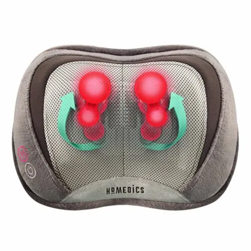 HOMEDICS 3D Shiatsu Select Massage Pillow with Heat (Purple) - SP-100H