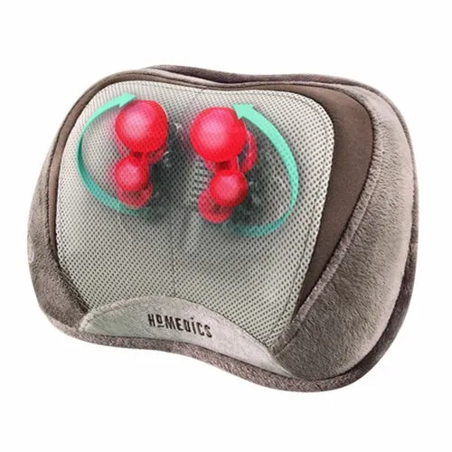 HOMEDICS 3D Shiatsu Select Massage Pillow with Heat (Purple) - SP-100H