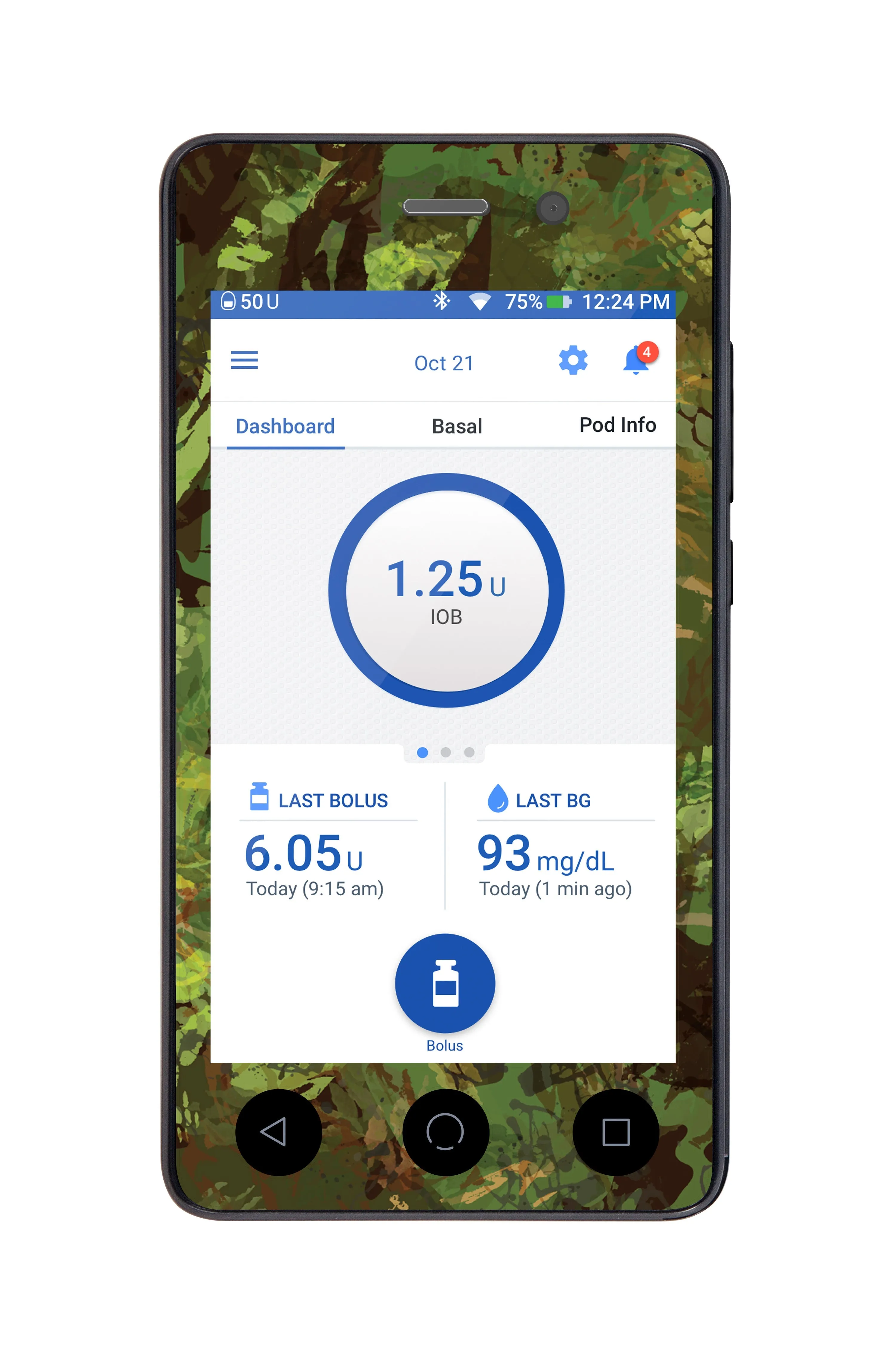 Hunting Camo Omnipod DASH™