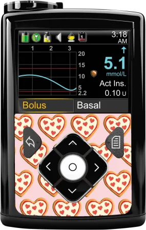 I Heart Pizza Sticker for Medtronic MiniMed 770G & 780G