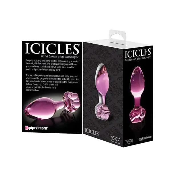 Icicles No. 48 Butt Plug - Pink