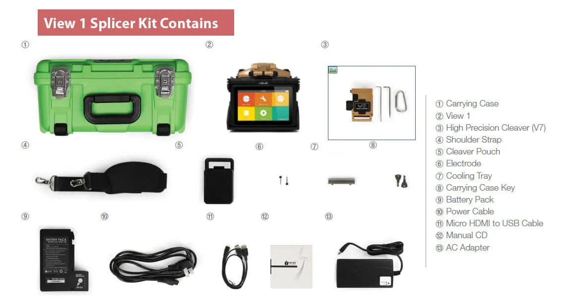 INNO Instrument View 1 Fusion Splicer