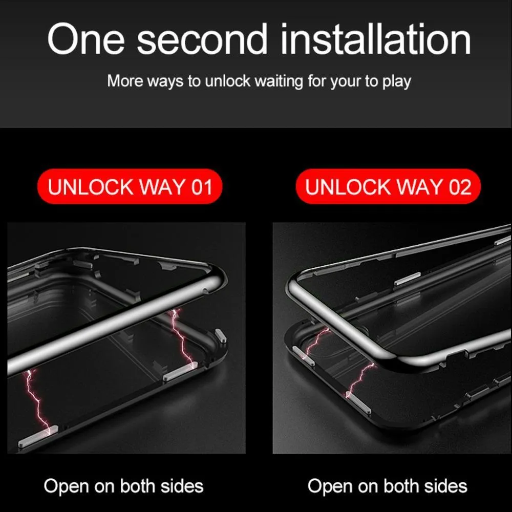 iPhone 11 Pro Electronic Auto-Fit Magnetic Glass Case