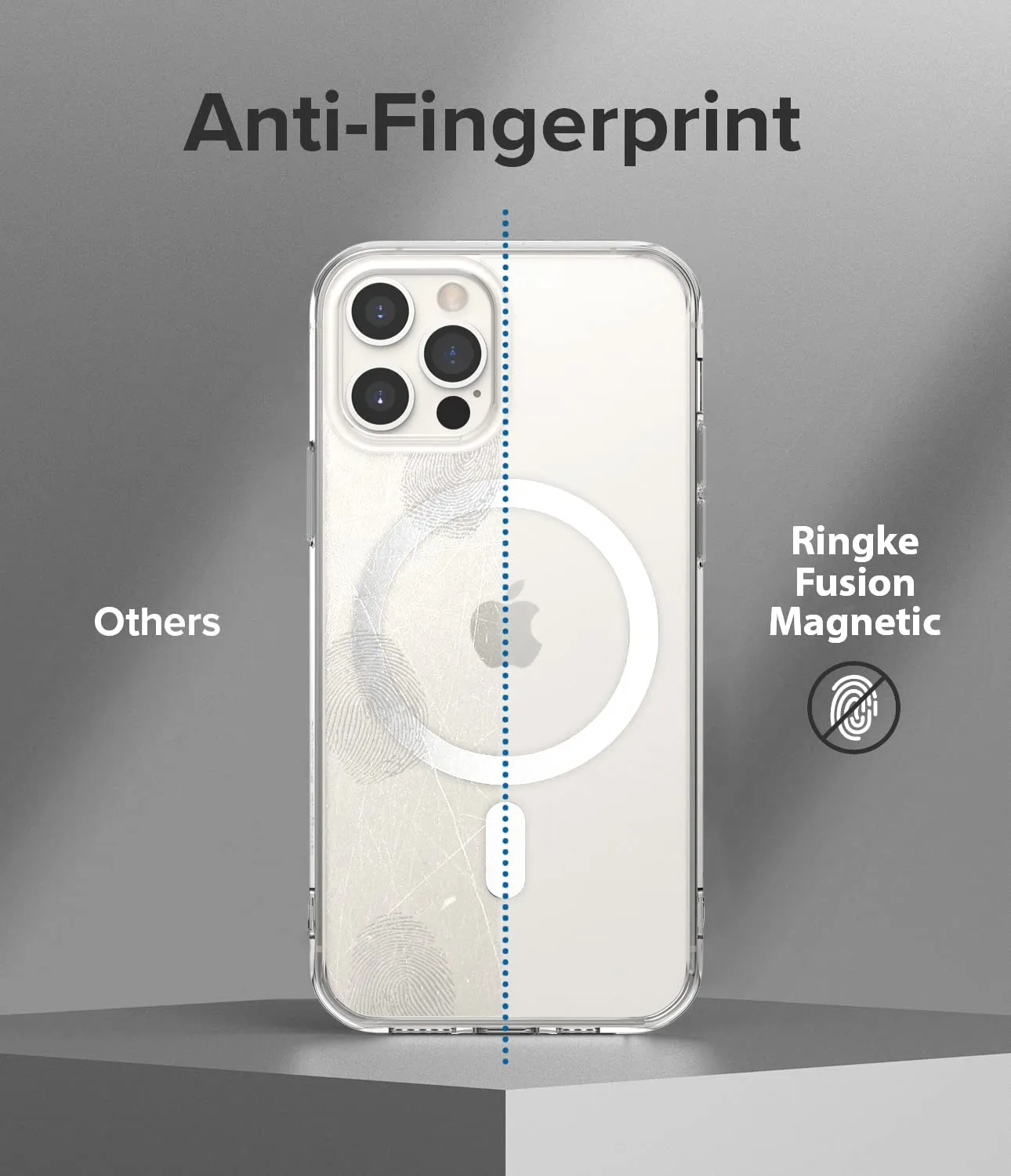 iPhone 12 Pro Max Back Cover Case | Fusion Magnetic -  Matte Clear