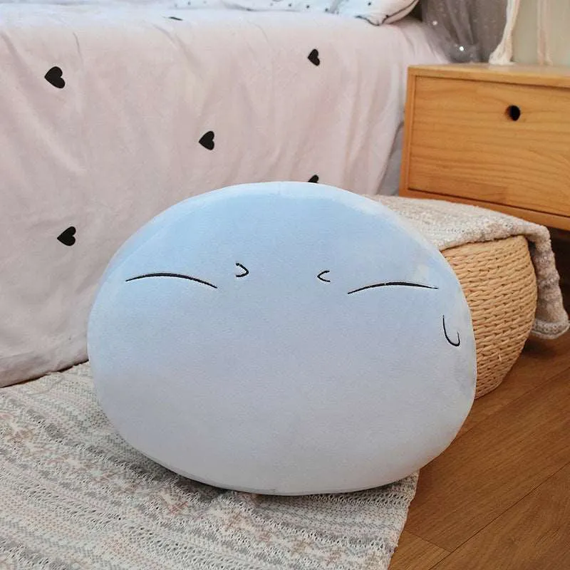 Kawaii Moody Blue Slime Cushions
