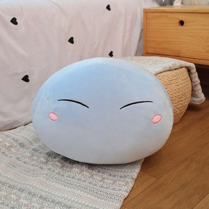Kawaii Moody Blue Slime Cushions