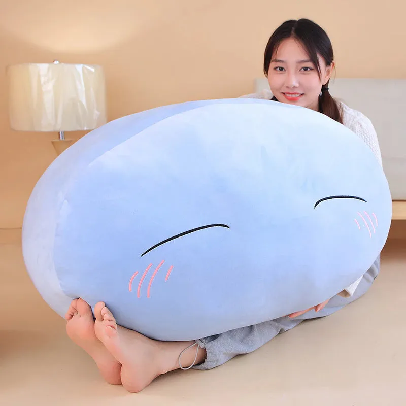 Kawaii Moody Blue Slime Cushions