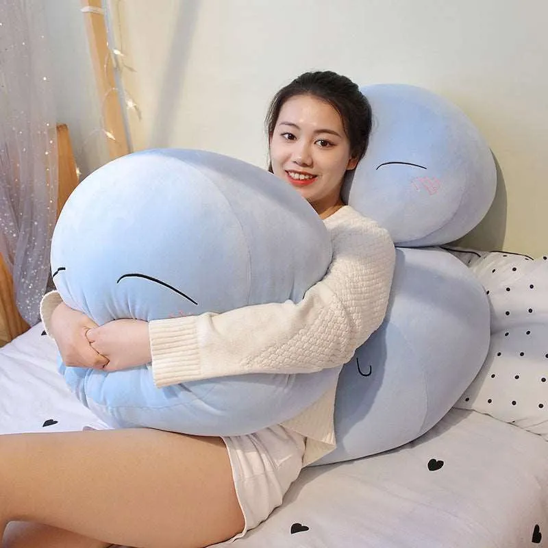 Kawaii Moody Blue Slime Cushions
