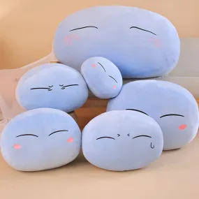 Kawaii Moody Blue Slime Cushions
