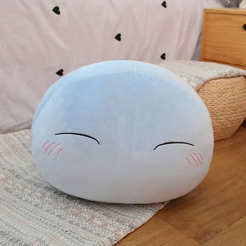 Kawaii Moody Blue Slime Cushions